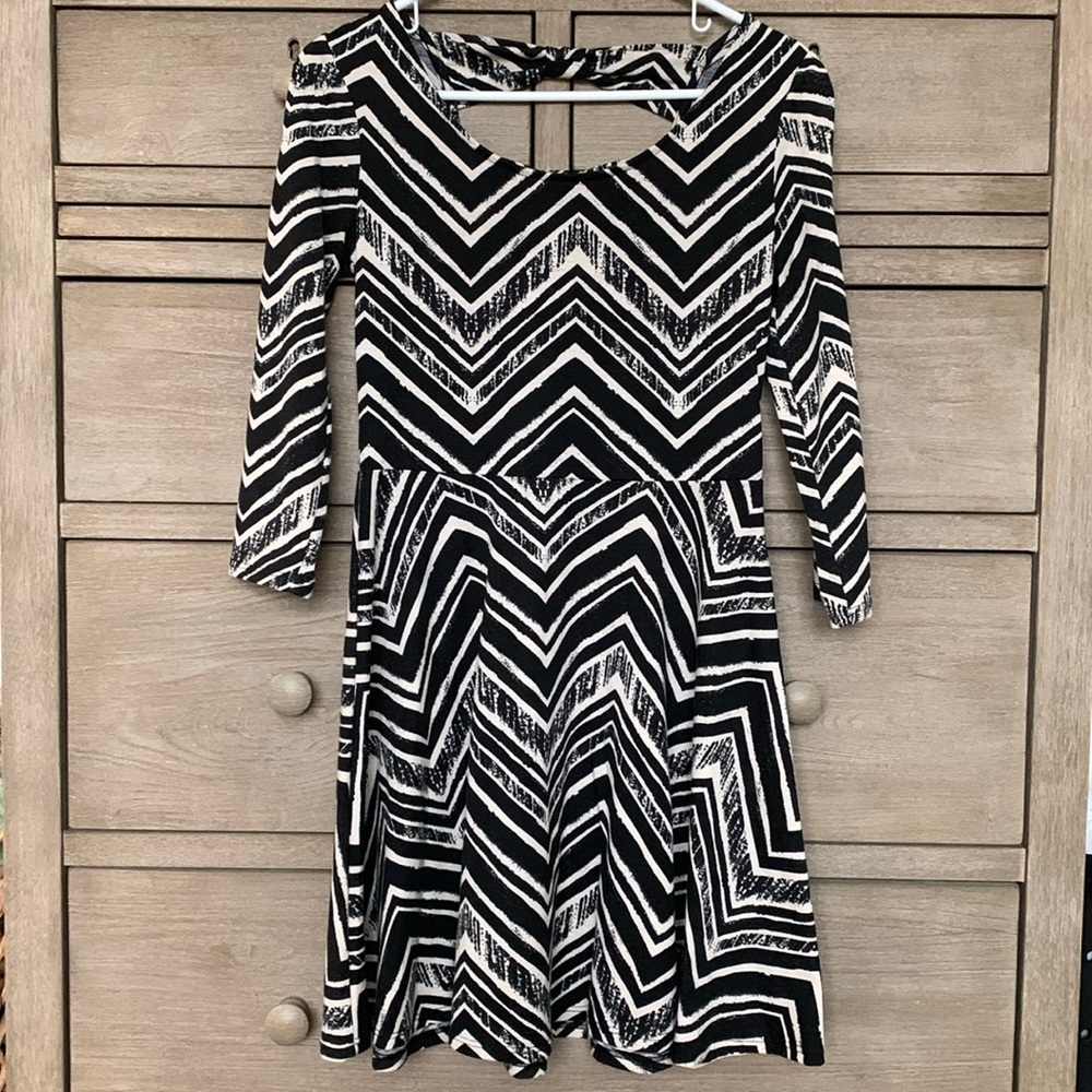 Xhilaration Chevron Dress